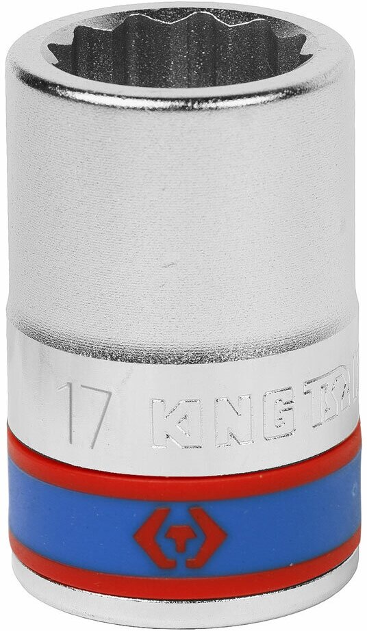 KING TONY Головка торцевая стандартная двенадцатигранная 3/4", 17 мм