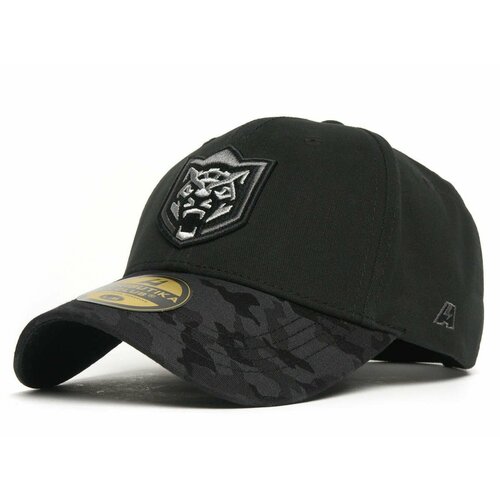 фото Бейсболка atributika & club, размер 55-58, черный