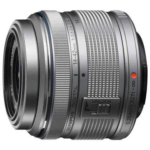 Объектив Olympus 14-42mm f35-56 II R серебристый 3724000₽