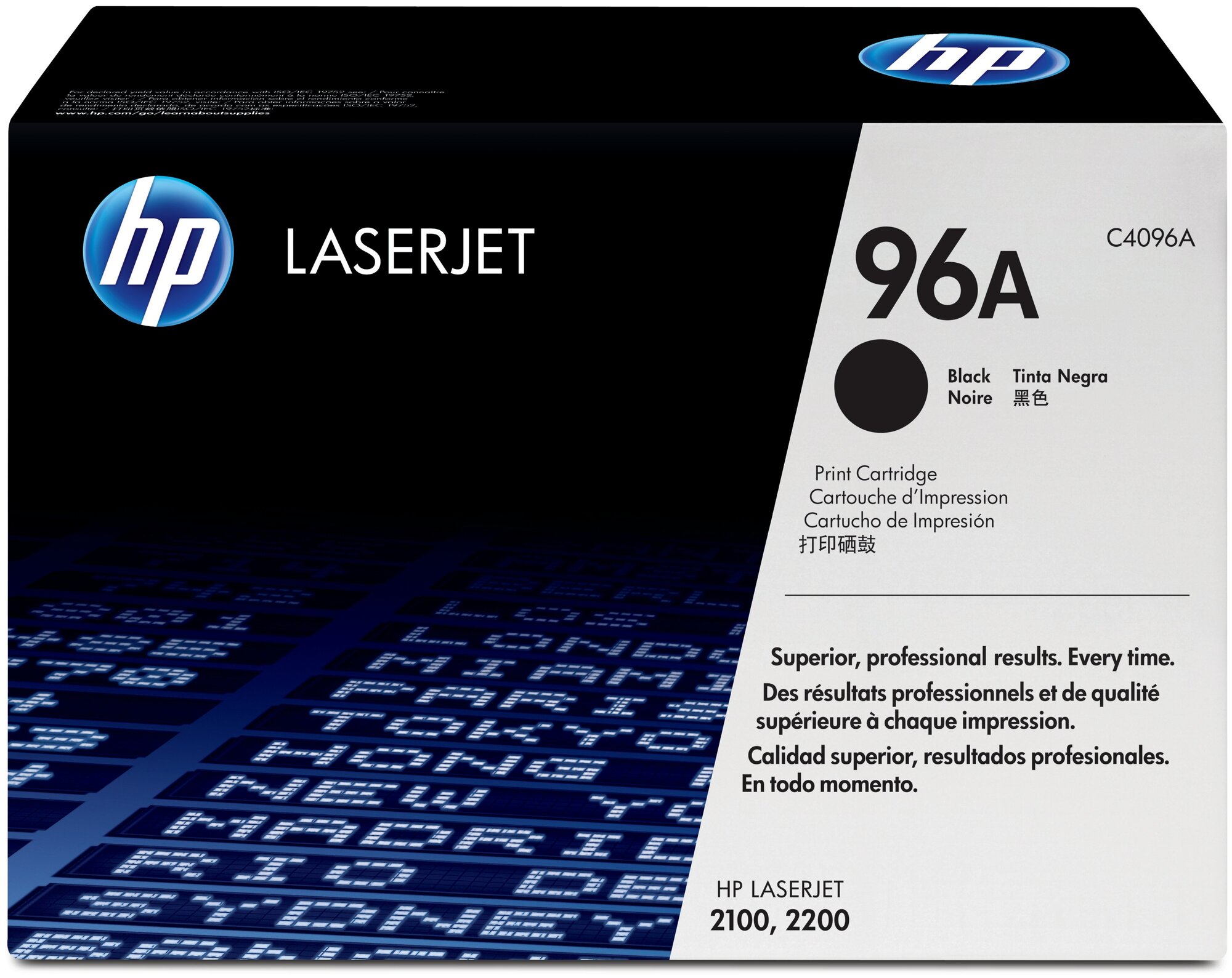 HP C4096A (96A) картридж черный (5000 стр.)