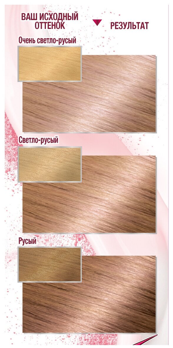Крем-краска для волос Garnier Color Sensation 8.12 Розовый перламутр - фото №3