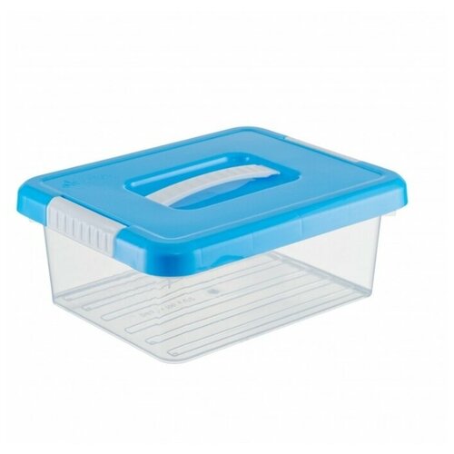 фото Funbox ящик для хранения 3 л standart 25х20х9.7 см голубой