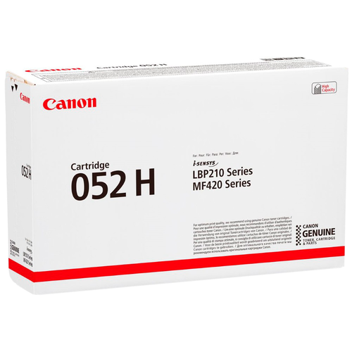 Картридж Canon 052H (2200C002), 9200 стр, черный картридж sakura 052h 9200 стр черный