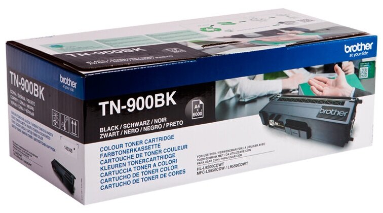 Тонер Картридж Brother TN900BK черный для Brother HL-L9200CDWT/MFC-L9550CDWT (6000стр.) TN900BK