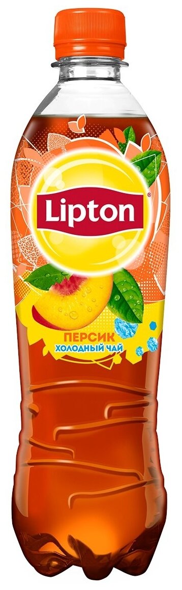 Lipton Ice Tea Персик холодный чай 0,5 л - фотография № 3