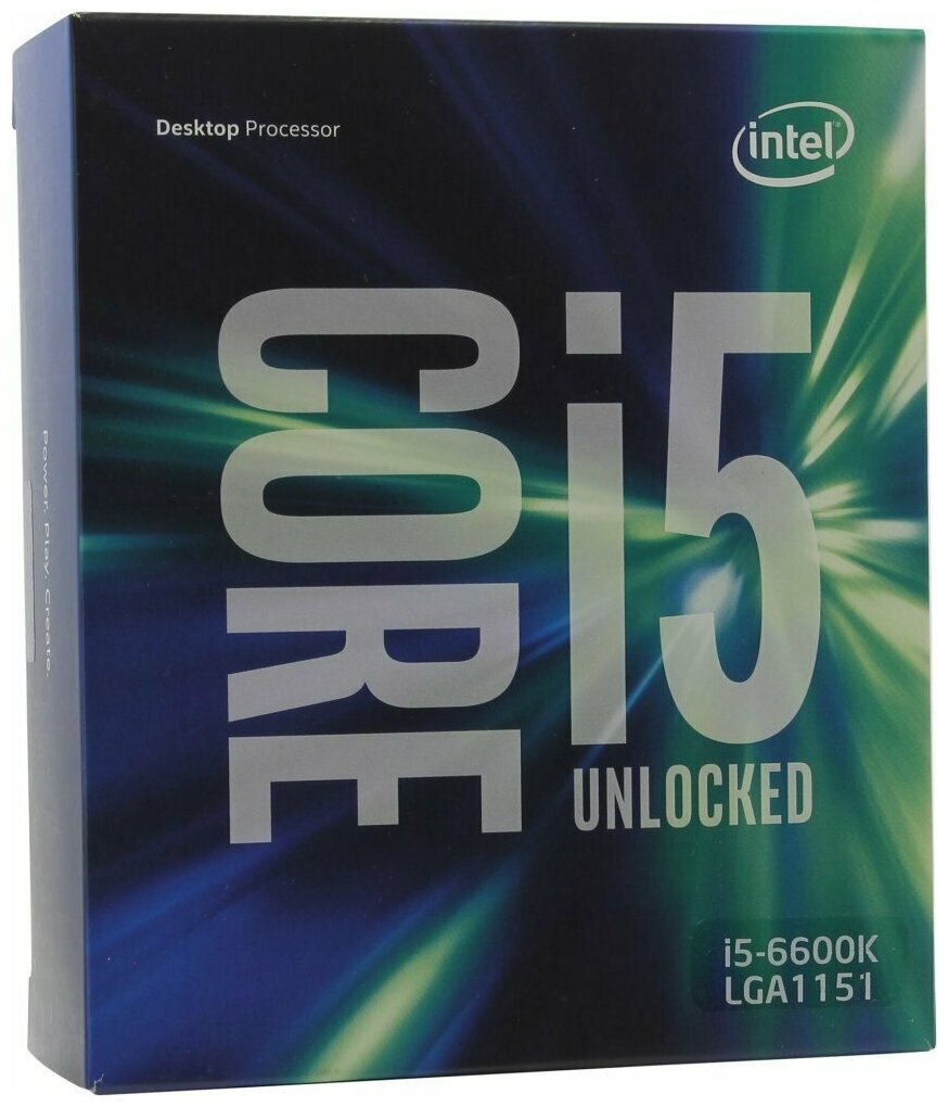 Процессор Intel Core i5-6600K LGA1151 4 x 3500 МГц