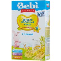 Каша Bebi молочная 7 злаков, с 6 месяцев, 200 г