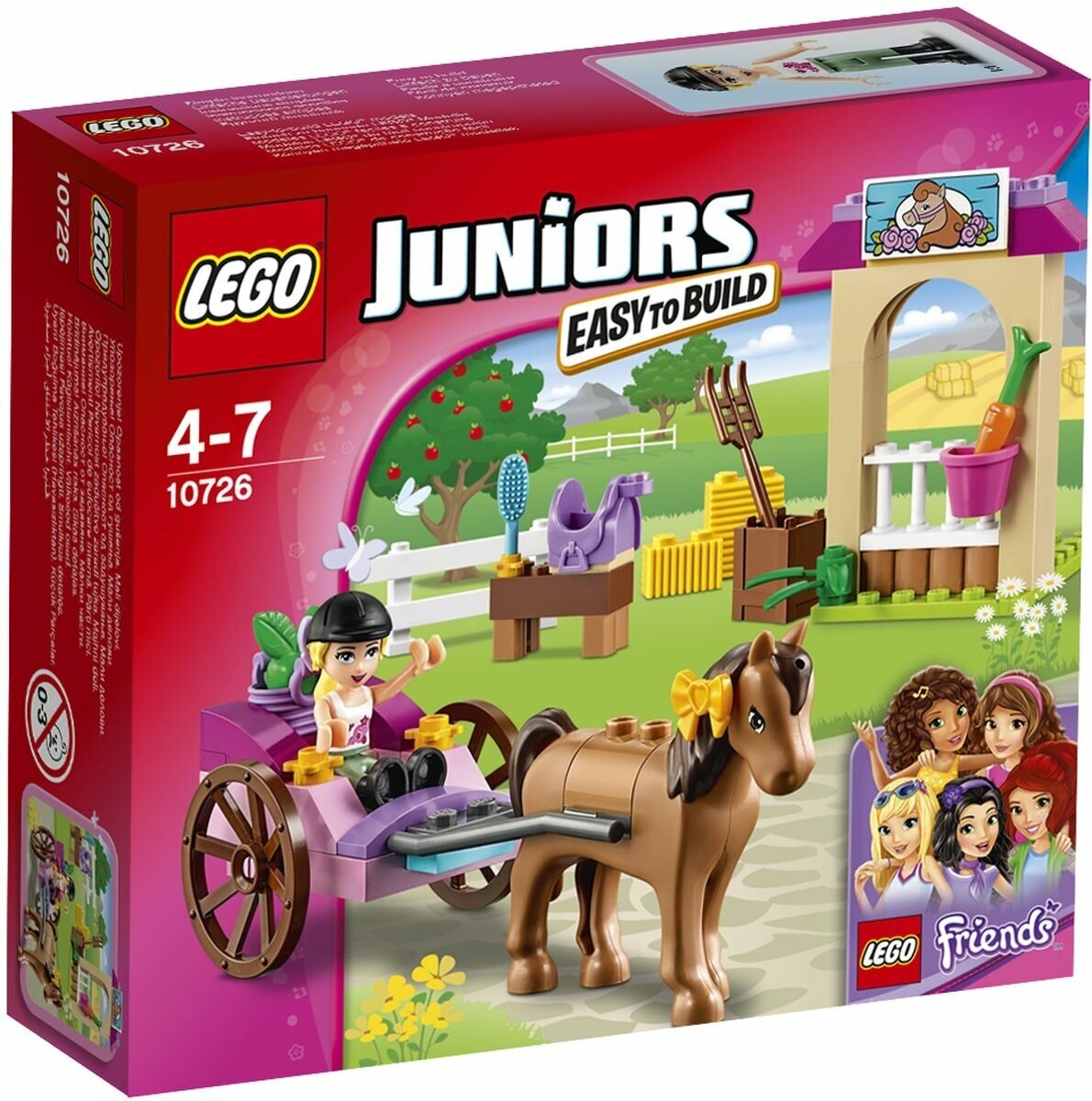 LEGO Juniors Конструктор Карета Стефани 10726