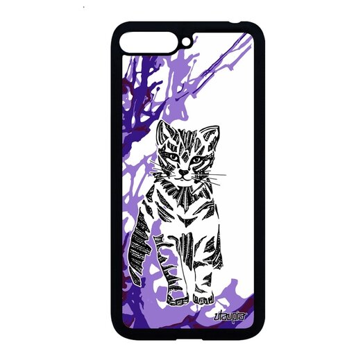фото Чехол на смартфон huawei y6 2018, "кот" котенок маленький utaupia