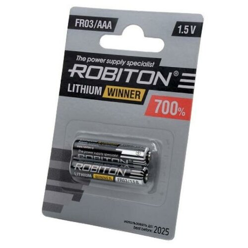 Батарейки Robiton FR03 WINNER R-FR03-BL2 BL2