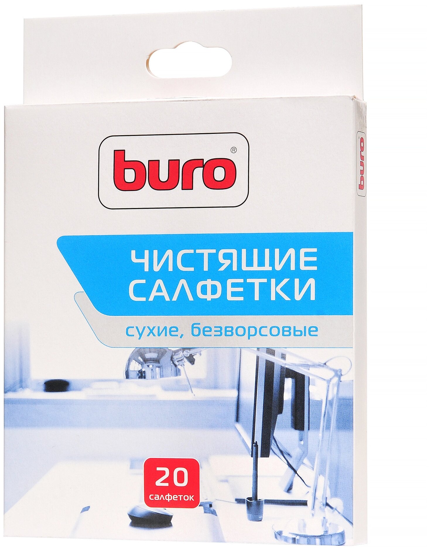 Buro BU-Udry сухие салфетки+влажные салфетки 20 шт.