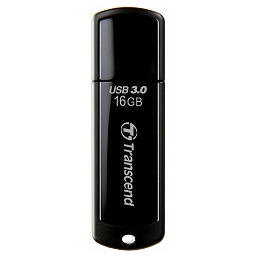 Флешка Transcend JetFlash 700 16 ГБ, 1 шт., черный transcend