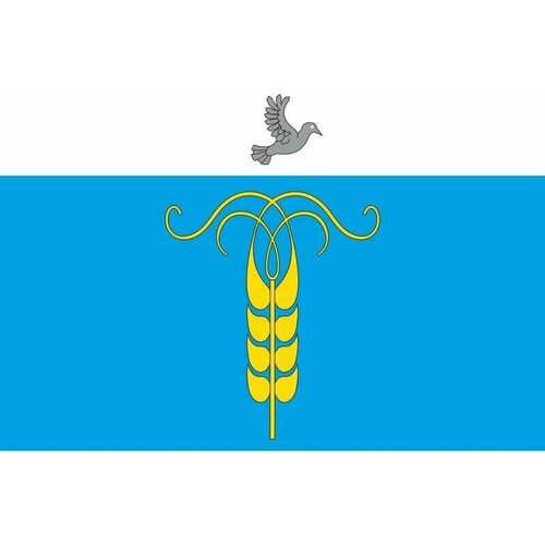 Флаг Грачёвского района (Ставропольский край). Размер 135x90 см.