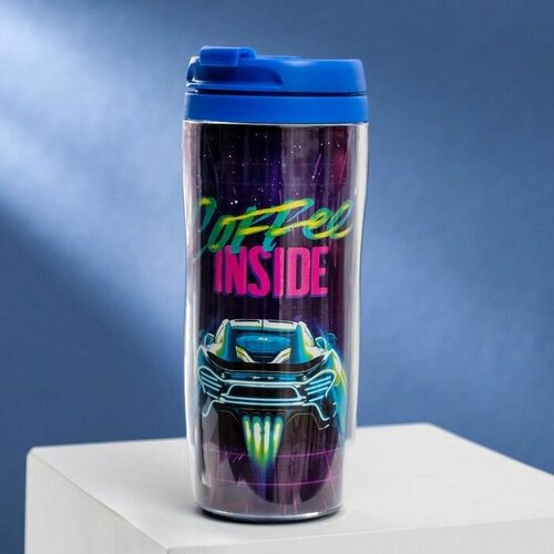 Термостакан со вставкой Неоновая машина 350 мл 664₽