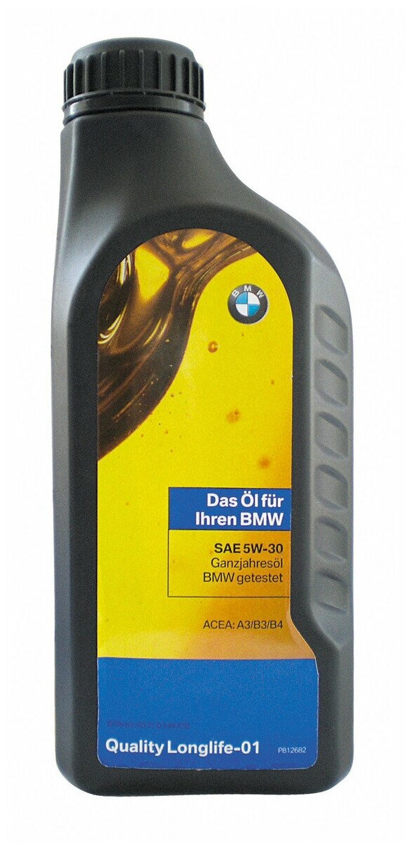 Масло моторное BMW Quality Longlife-01 5W-30 синтетическое 1 л 83 21 2 465 843