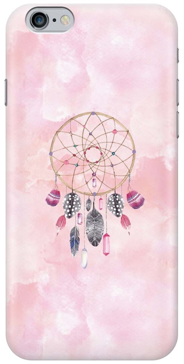 RE:PA Накладка Transparent для Apple iPhone 6S Plus / 6 Plus с принтом "Ловец снов"