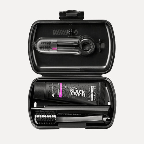 Изображение товара Дорожный набор BIW: Щетка BIW, паста BIW mini 10, ершик Carbon S и Carbon M, UHS425 с колпачком