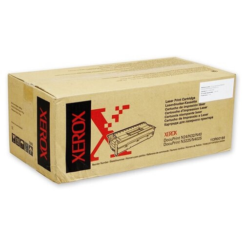 Картридж Xerox 113R00184, 23000 стр, черный картридж xerox 006r01185 23000 стр черный