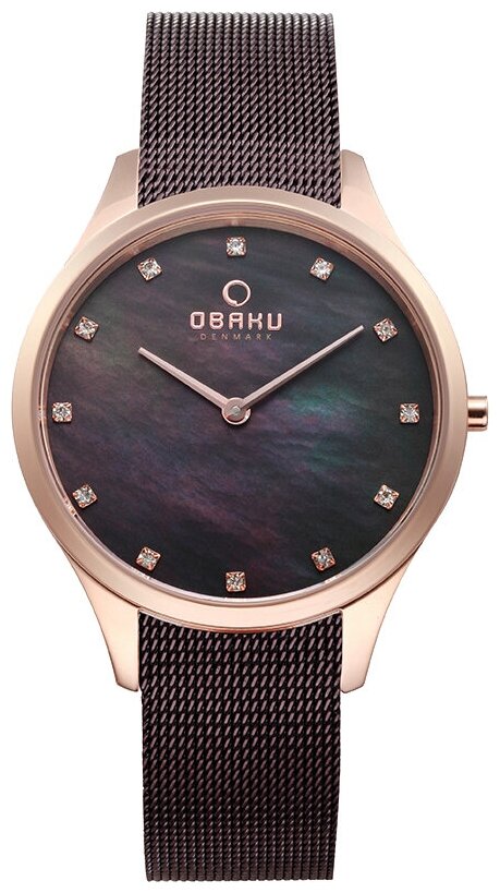 Наручные часы OBAKU V217LXVNMN, коричневый