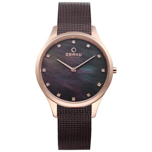 Наручные часы OBAKU, коричневый