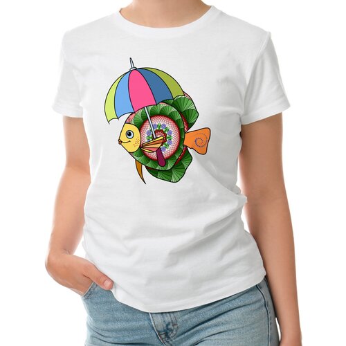 фото Футболка roly, размер s, белый