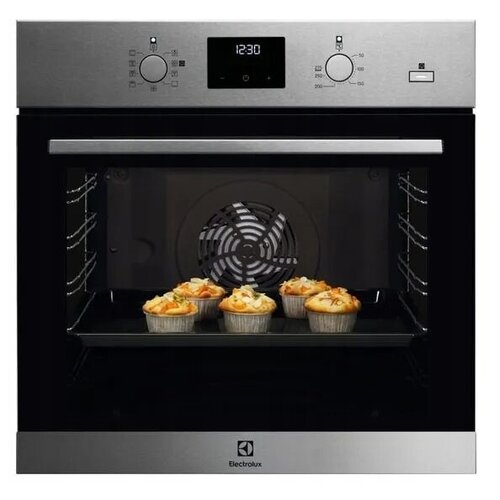 Электрический духовой шкаф Electrolux EOD3C50TX черныйсеребристый 6100000₽