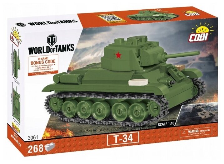 Cobi World of Tanks 3061 T-34