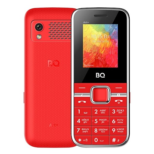 фото Телефон bq 1868 art+, красный