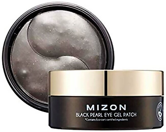 MIZON Патчи под глаза гидрогелевые с экстрактом черного жемчуга. Black pearl eye gel patch, 60 шт.