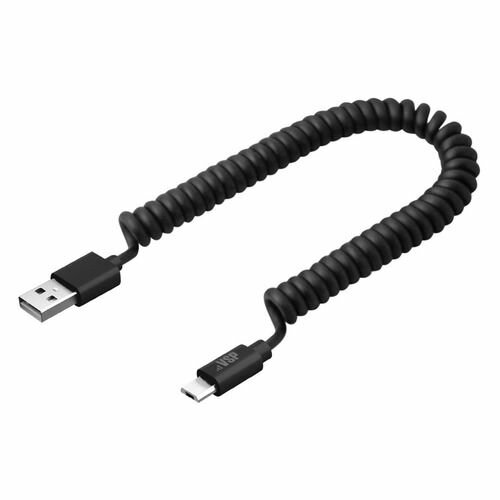 Кабель BORASCO micro USB (m) - USB (m), 2м, 2A, черный [20549]