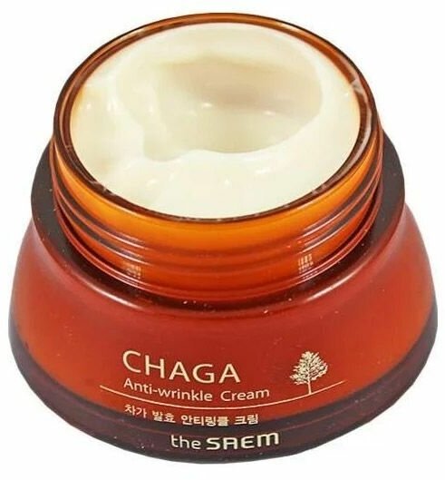 The Saem Chaga Anti-wrinkle Cream 60 мл Крем для лица антивозрастной