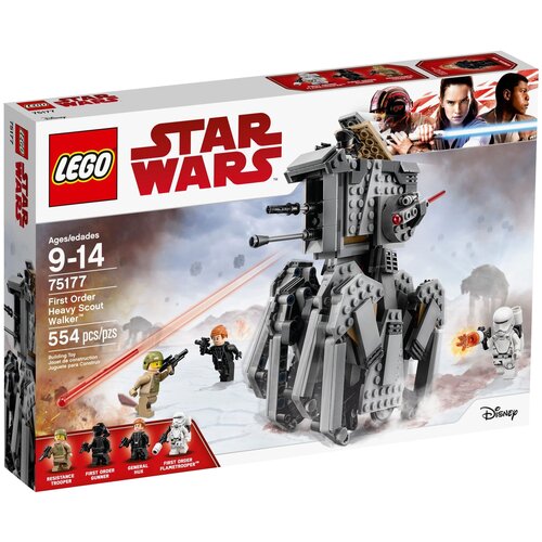 Конструктор LEGO Star Wars 75177 Тяжелый разведывательный шагоход Первого Ордена, 554 дет. конструктор звёздные войны штурмовик первого ордена