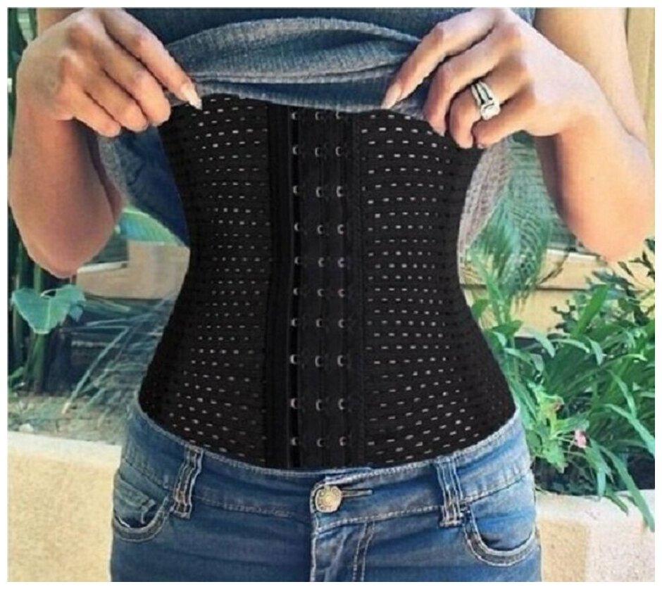 Корсет женский Abdomen Черный, размер XL
