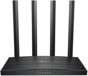 Беспроводной маршрутизатор TP-LINK Archer C6U, 802.11ac, 1167(300+867) Мбит/с, 2.4ГГц и 5ГГц, 4xLAN USB