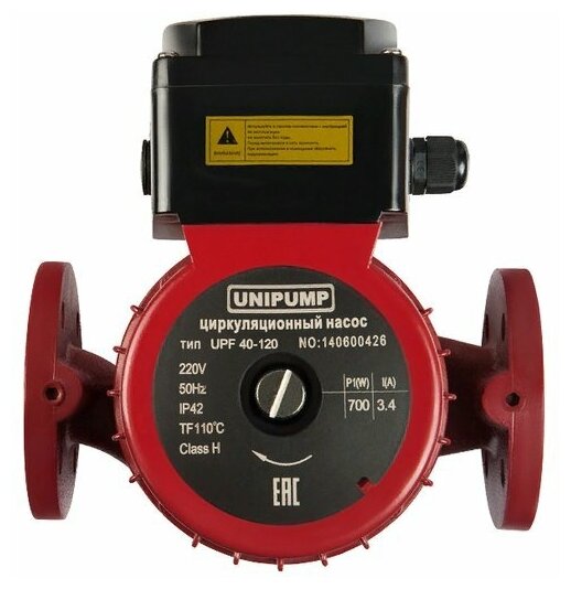 Циркуляционный насос Unipump UPF 32-120 220 - фотография № 4