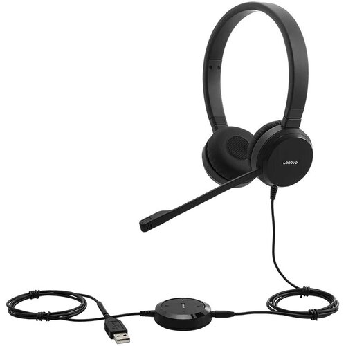Гарнитура Lenovo Pro Wired Stereo VoIP 328300₽