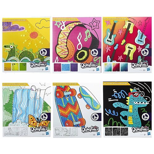 Набор для творчества Hasbro Dohvinci Трафареты в ассортименте