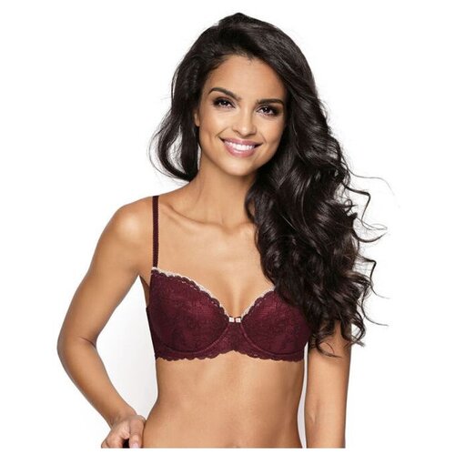 фото Бюстгальтер mat lingerie, размер 80c, bordo