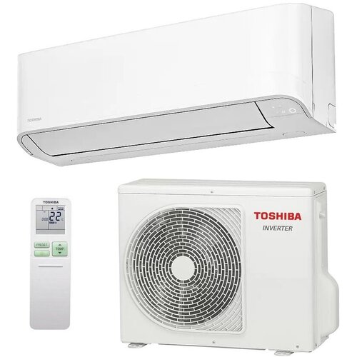 Инверторный настенный кондиционер (сплит-система) Toshiba RAS-B13CKVG-EE / RAS-13CAVG-EE