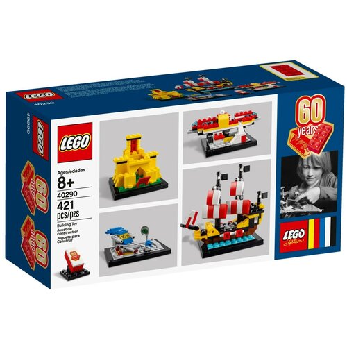 Конструктор LEGO Promotional 40290 60 лет LEGO, 421 дет. конструктор lego 4002016 50 years on track