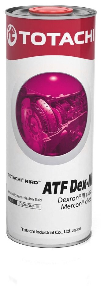 Масло трансмиссионное TOTACHI NIRO ATF Dex-III, 1 л