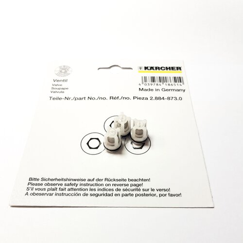 Комплект клапанов для минимоек Karcher серии K5-K6 2.884-873.0