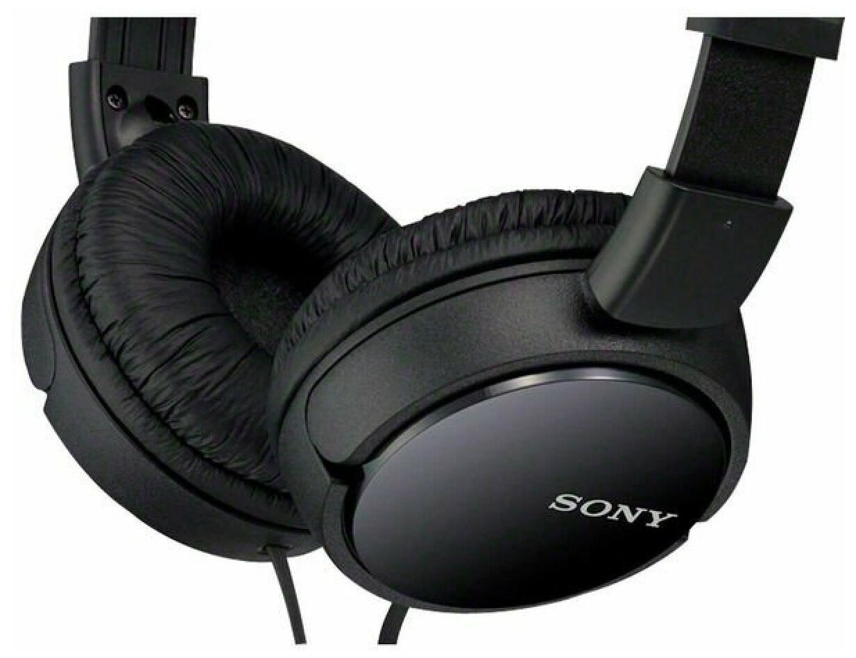 Наушники Sony MDR-ZX110AP, mini jack 3.5 mm, black