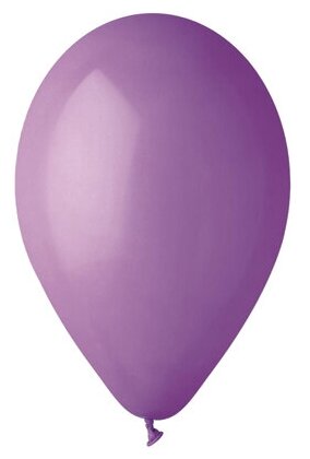 Шар латексный ненадутый И 14"/49 Пастель Lavender 36 см (50 в уп)
