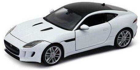 Модель автомобиля Jaguar F-Type Coupe R, Scale 1:43, White