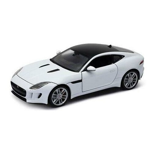 Модель автомобиля Jaguar F-Type Coupe R, Scale 1:43, White jaguar xk150 coupe масштабная модель коллекционная