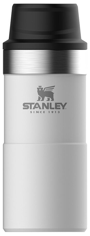 Термокружка Stanley The Trigger-Action Travel Mug 10-09848-008 (10-06440-016) 0.35 л, белый