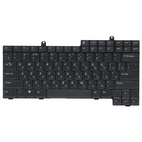 Клавиатура для ноутбуков Dell Latitude D500 D505 D600 D800 Inspiron 8500 8600 9100 500m 510m 600m RU Black 480₽