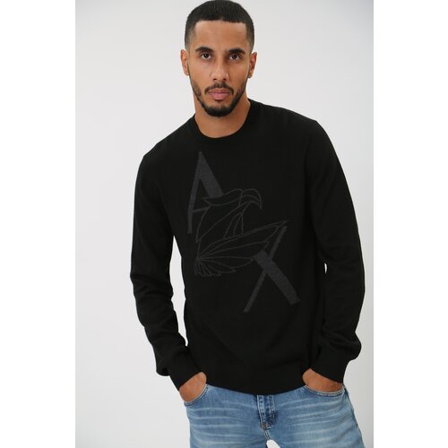 фото Свитер armani exchange, размер m, черный