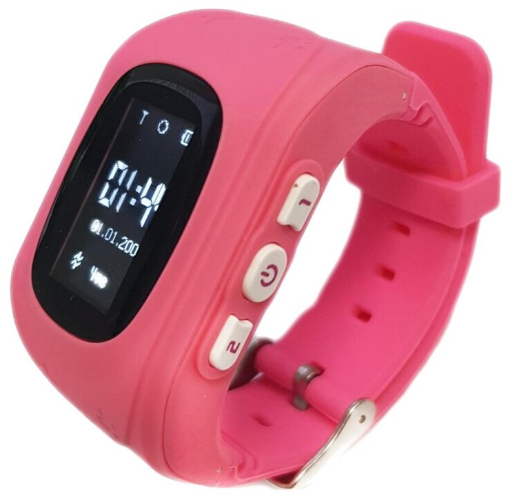 Часы с GPS трекером Jet KID Start Light Pink